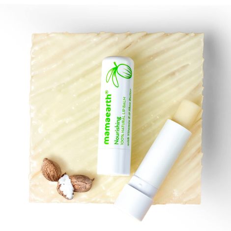 Mamaearth Nourishing 100% Natural Lip Balm
